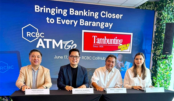 Bringing banking closer to the unbanked: RCBC, Tambunting roll out ATM ...
